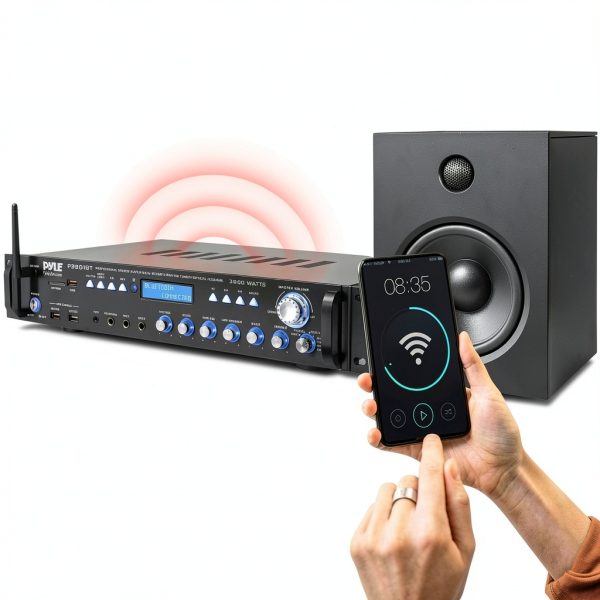 Pyle Hybrid Receiver 3000W by Dana Trading-3
