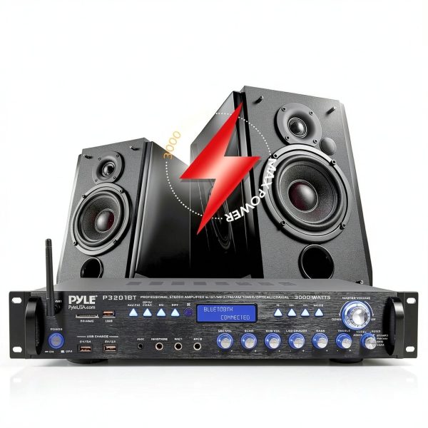 Pyle Hybrid Receiver 3000W by Dana Trading-1