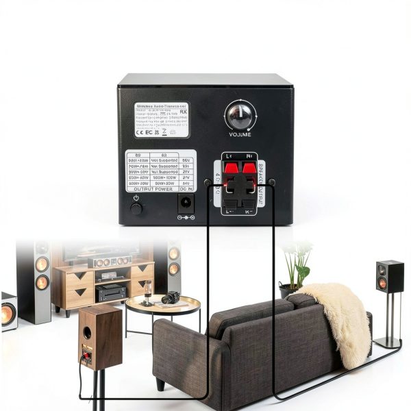 Nodelay S-AIR100-PRO Wireless Surround Sound System-4