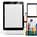 SRJTEK Gray iPad 9.7 Tempered Glass Replacement-0