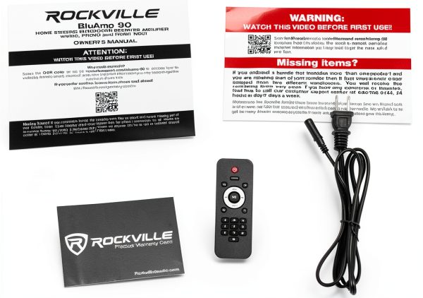 Rockville BLUAMP 90 60W Bluetooth Receiver-5