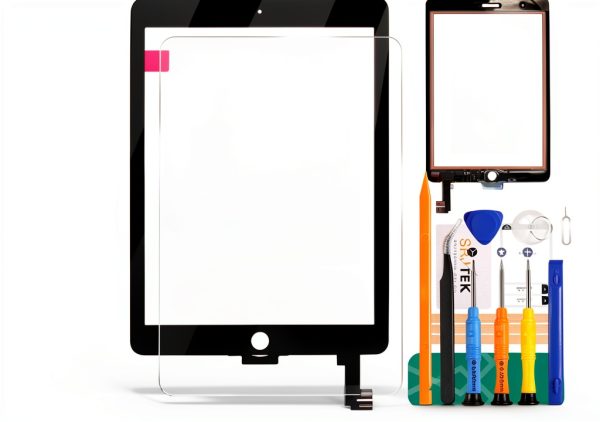 SRJTEK iPad Air 2 9.7" Digitizer Screen Replacement Black High Quality-0