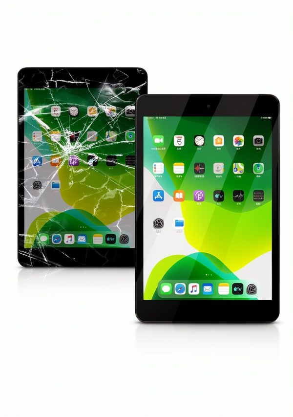 SRJTEK iPad Air 2 9.7" Digitizer Screen Replacement Black High Quality-1