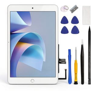 VDASO iPad 6th Gen Front Glass Replacement Screen – Black or White-0
