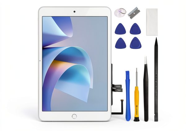 VDASO iPad 6th Gen Front Glass Replacement Screen – Black or White-0