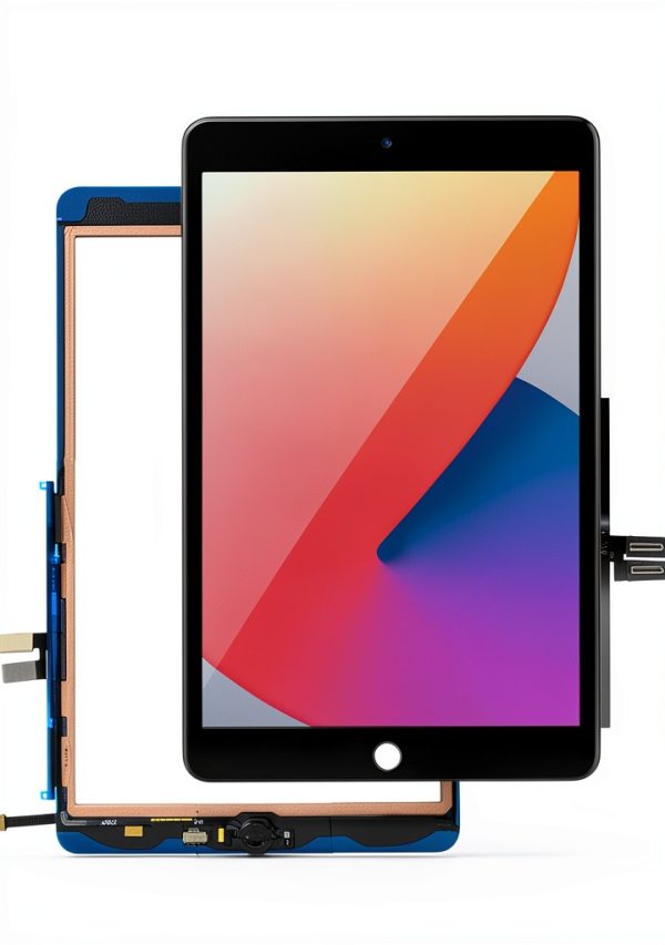 YH iPad 7th 8th Touch Screen Replacement White 10.2 inch-0