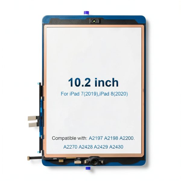 YH iPad 7th 8th Touch Screen Replacement White 10.2 inch-3