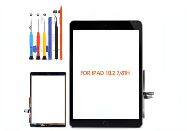 iPad 7th/8th Gen Screen Replacement with Home Button AGCUT A2270-0