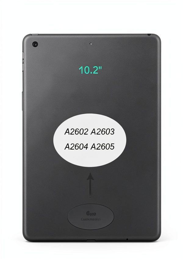 iPad 2021 9th Gen Screen Replacement Front Glass Panel by VDASO Black-3