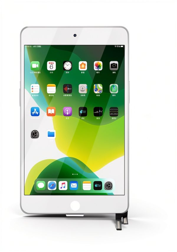 SRJTEK iPad mini 4 Replacement Screen White LCD 10.59x5.98in-3